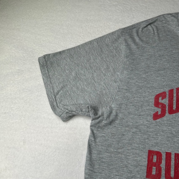 Fanatics Mens Tampa Bay Buccaneers "SUPER BOWL LIV" Size Large Gray Replay Shirt - Picture 4 of 9